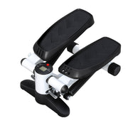 Everfit Mini Stepper with Resistance Rope Aerobic Trainer 150KG White STEPPER-TH-WH-BK