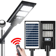 Leier 160 LED Solar Street Light Flood Motion Sensor Remote STL-OP-160-B