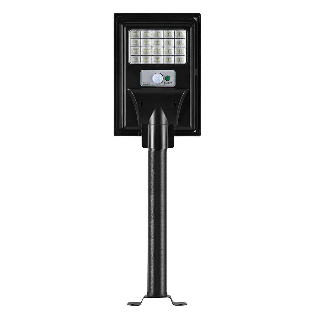 Leier 80 LED Solar Street Light Flood Motion Sensor Remote STL-OP-80-B