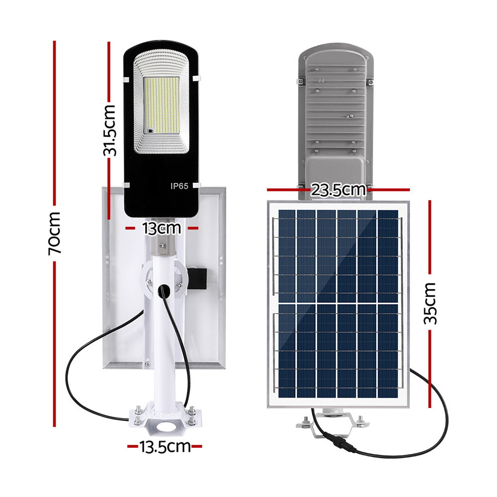 Leier 386 LED Solar Street Light Flood Motion Sensor Remote STL-SP-355-B