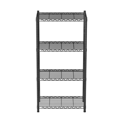 Artiss 4-Tier Shelving Unit Adjustable Garage Storage Shelves Kitchen Rack Steel SU-60X120-BK
