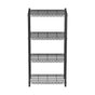 Artiss 4-Tier Shelving Unit Adjustable Garage Storage Shelves Kitchen Rack Steel SU-60X120-BK