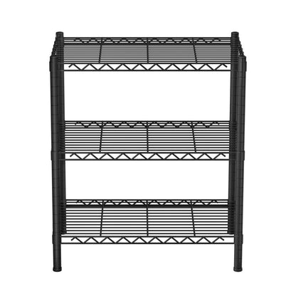 Artiss 3-Tier Shelving Unit Adjustable Garage Storage Shelves Kitchen Rack Steel SU-60X70-BK