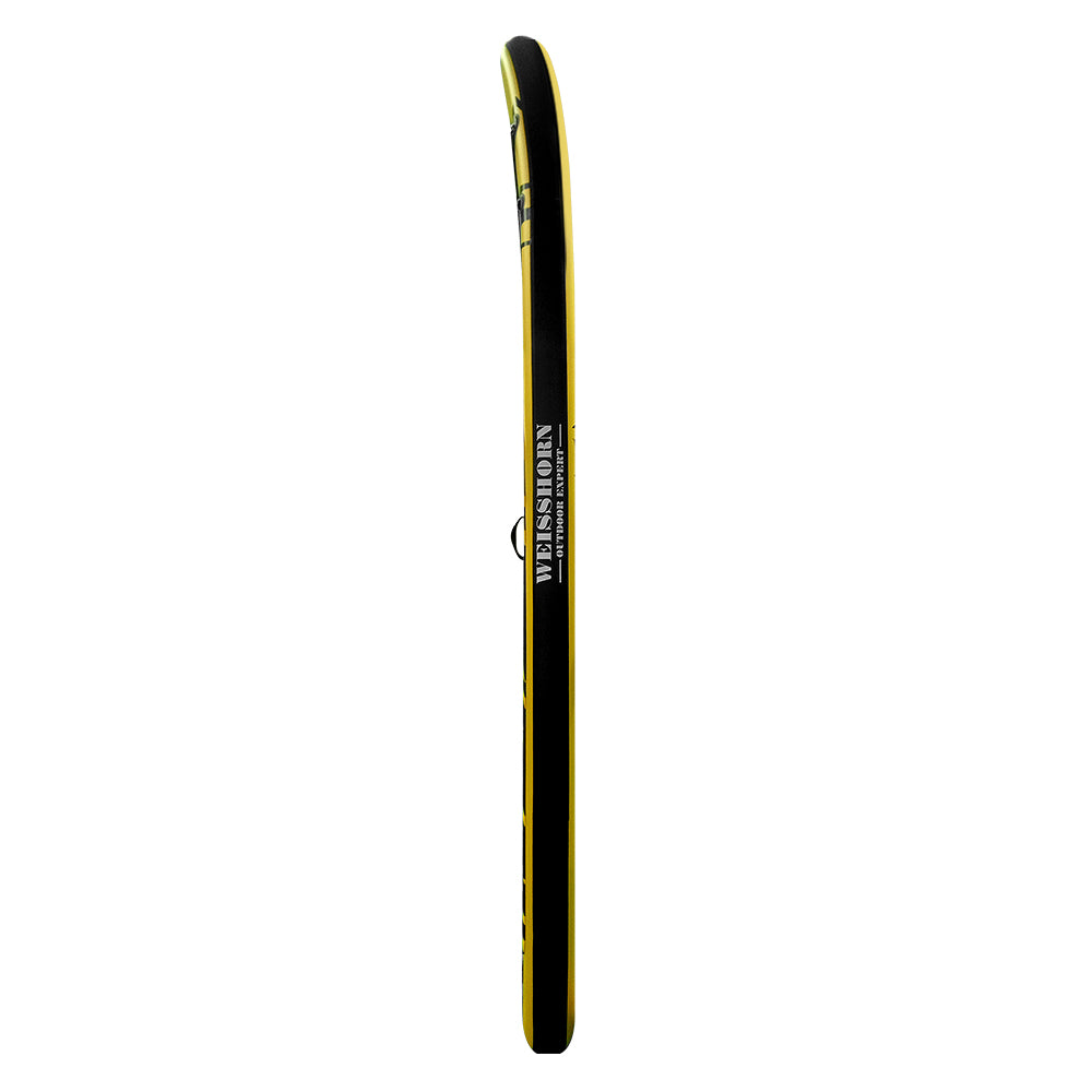 Weisshorn Stand Up Paddle Board 10.6ft Inflatable SUP Surfboard Paddleboard Kayak Surf Yellow SUP-D-106FT-80-15-YE