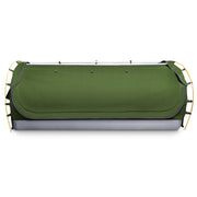 Weisshorn Double Swag Camping Swags Canvas Free Standing Dome Tent Celadon SWAG-C-WING-D-CE