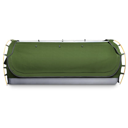 Weisshorn Double Swag Camping Swags Canvas Free Standing Dome Tent Celadon SWAG-C-WING-D-CE