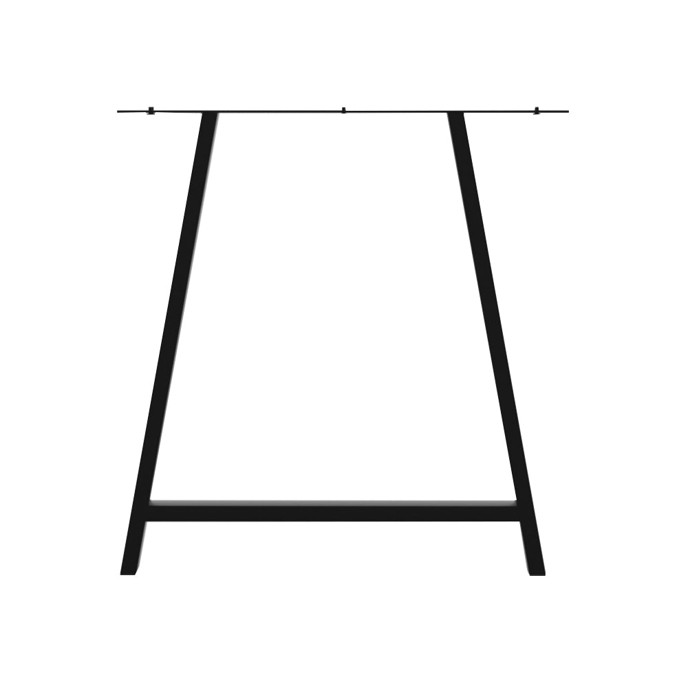 Artiss Set of 2 Table Legs Coffee Dining Table Legs DIY Metal Leg 72X50cm TAB-LEG-7250-BKX2
