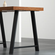 Artiss Set of 2 Table Legs Coffee Dining Table Legs DIY Metal Leg 72X50cm TAB-LEG-7250-BKX2