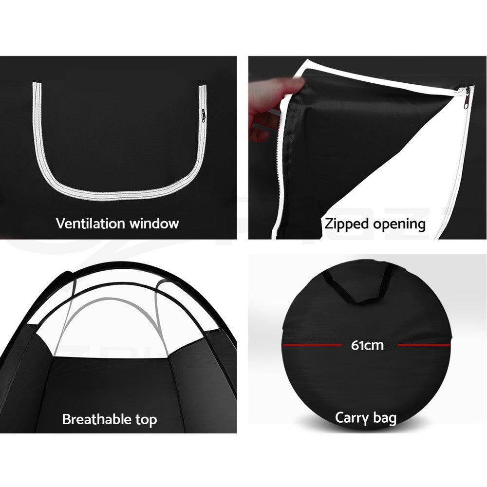 Alba. Spray Tan Machine Spray Gun Spray tent Kit HVLP System Fixed Speed Sunless TAN-HVLP700-S19-BK