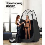 Alba. Spray Tan Machine Spray Gun Spray tent Kit HVLP System Fixed Speed Sunless TAN-HVLP700-S19-BK