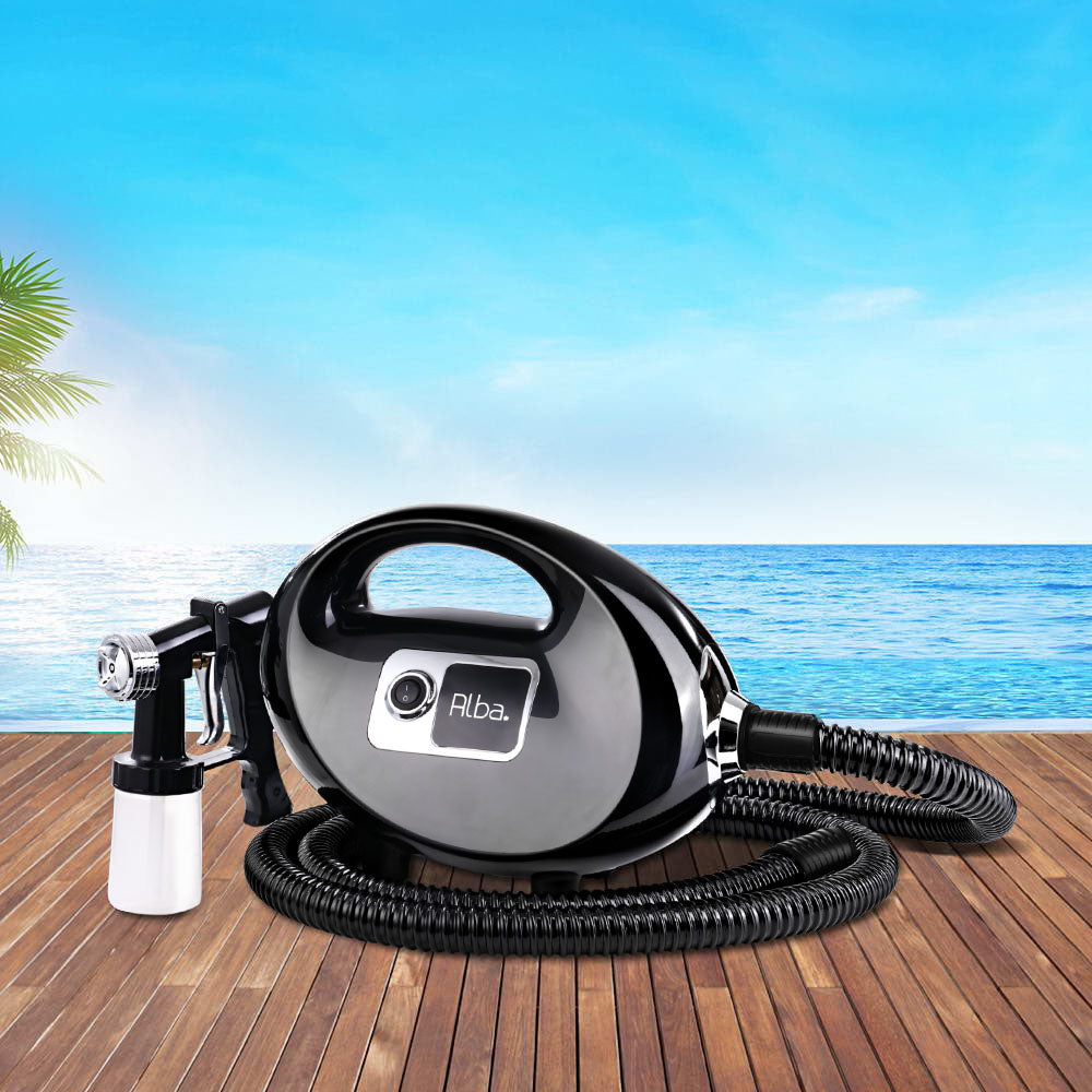 Professional Spray Tan Machine Sunless Tanning Gun Kit HVLP System Black TAN-HVLP700-SM-BK
