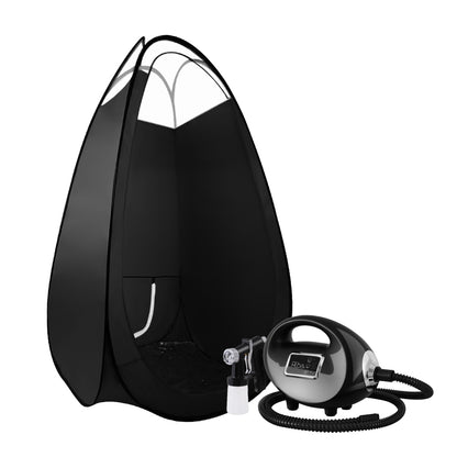 Alba. Spray Tan Machine Spray Gun Spray tent Kit HVLP System Sunless TAN-TENT-12-DX-BK-261