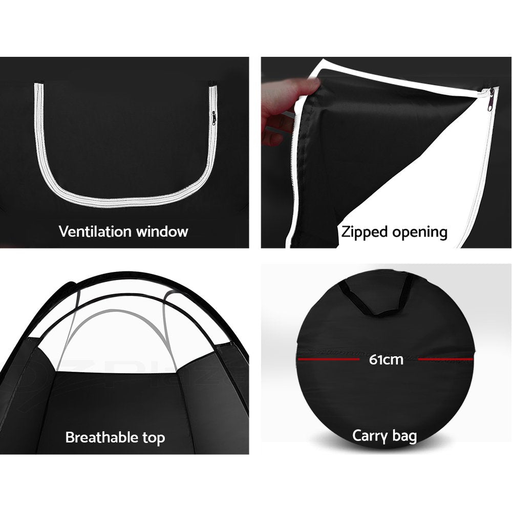 Alba. Spray Tan Machine Spray Gun Spray tent Kit HVLP System Sunless TAN-TENT-12-DX-BK-261