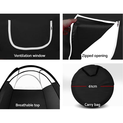 Alba. Spray Tan Machine Spray Gun Spray tent Kit HVLP System Sunless TAN-TENT-12-DX-BK-261