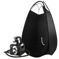 Alba. Spray Tan Machine Tent Sunless Spray Gun HVLP System Professional TAN-VEN-BOX-BLACK-S19-BK
