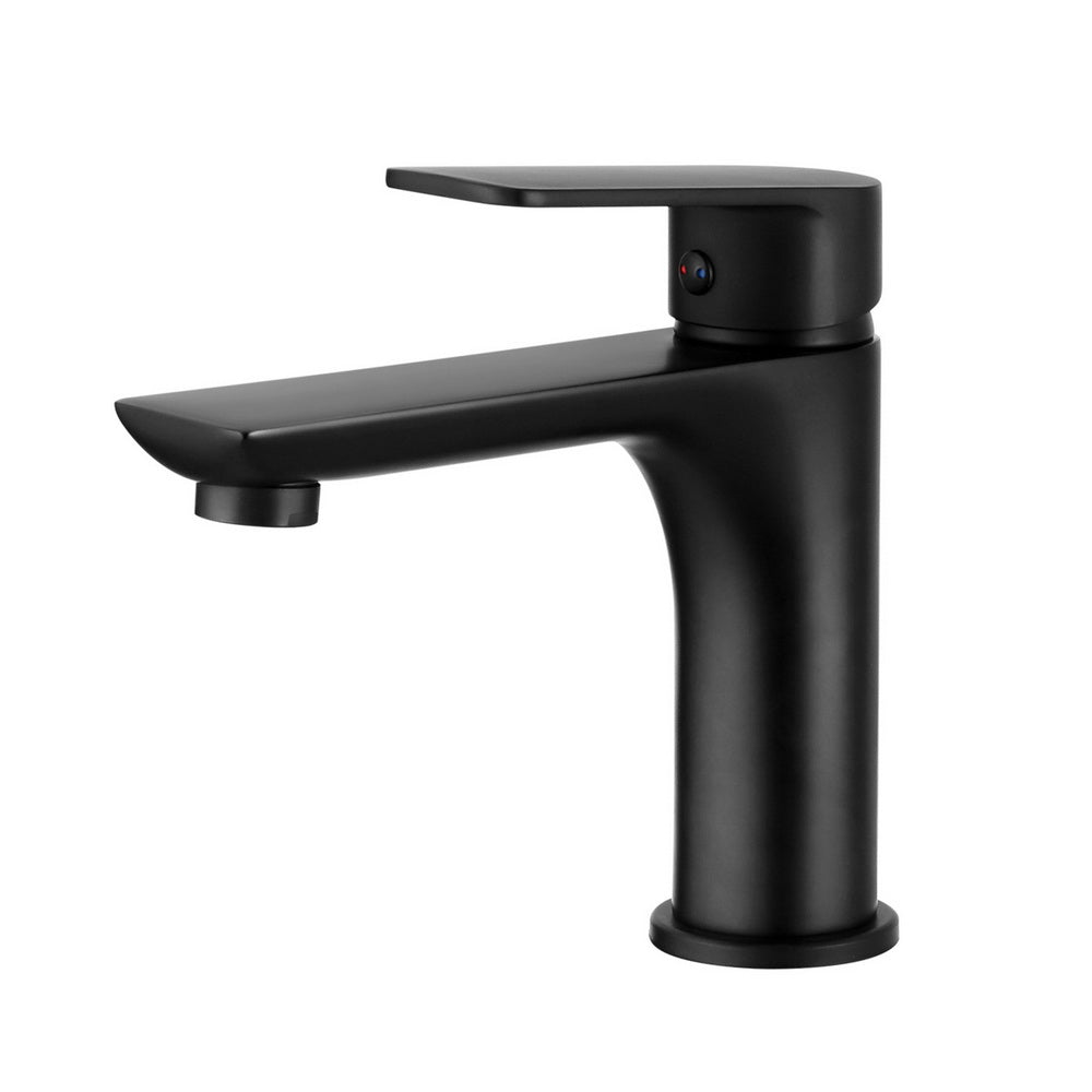 Cefito Bathroom Basin Mixer Tap Brass Faucet Vanity Laundry Sink Black TAP-A-81H09-BK