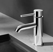 Cefito Bathroom Basin Mixer Tap Round Brass Faucet Vanity Laundry Chrome TAP-A-81H13-SI
