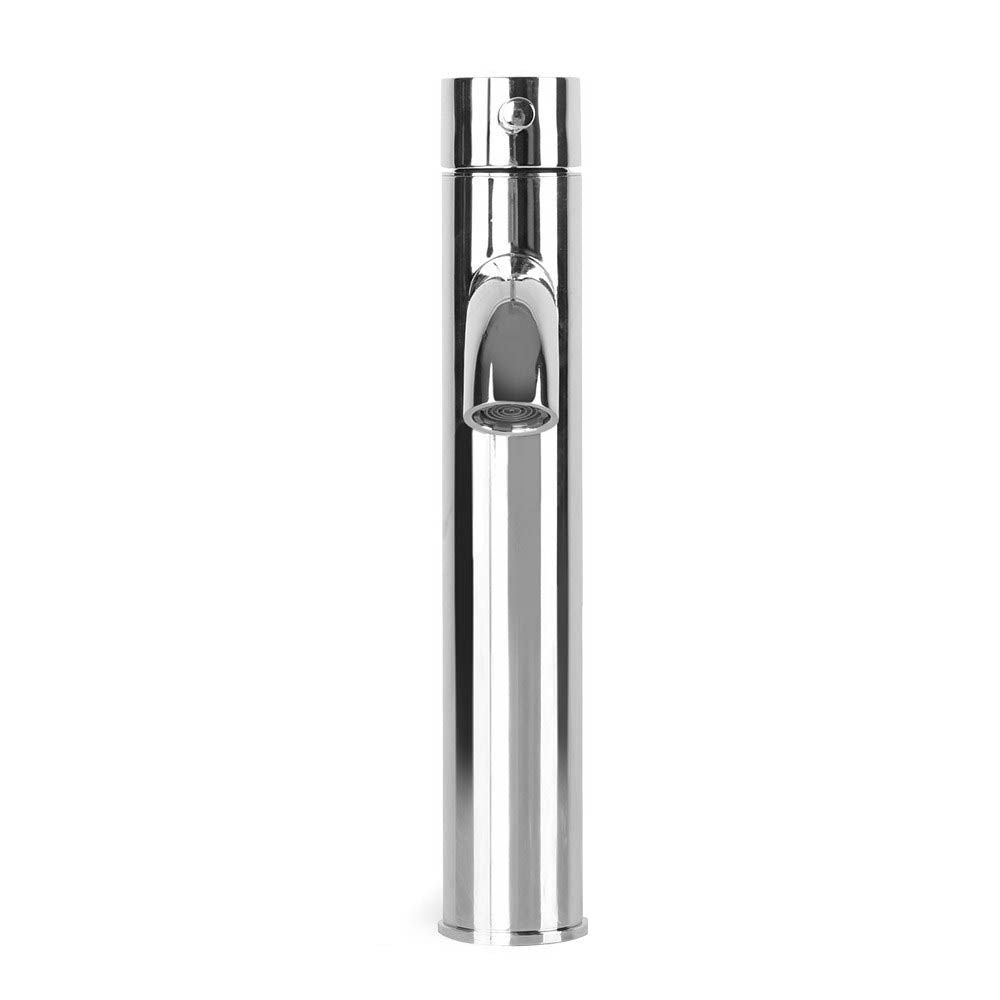 Cefito Bathroom Basin Mixer Tap Round Tall Faucet Vanity Laundry Chrome TAP-A-81H14-SI