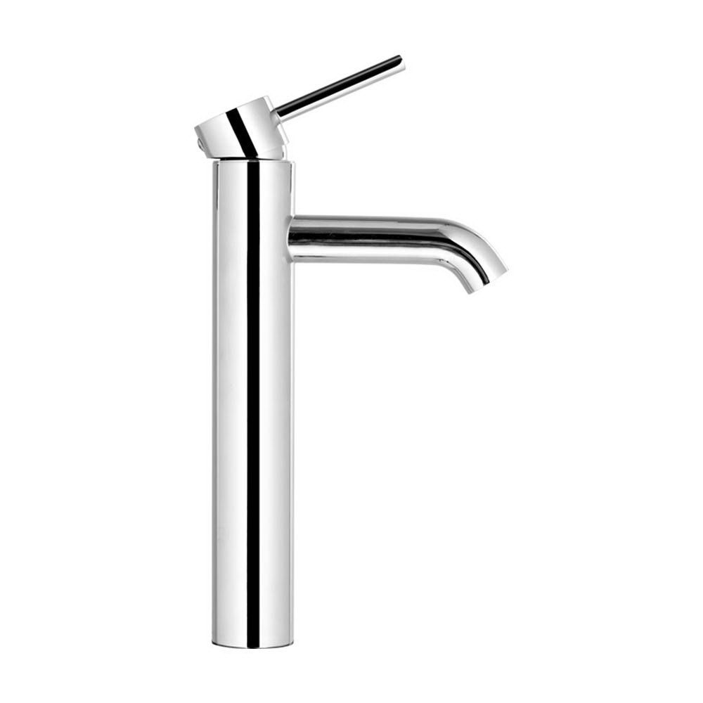 Cefito Bathroom Basin Mixer Tap Round Tall Faucet Vanity Laundry Chrome TAP-A-81H14-SI