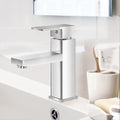 Cefito Bathroom Basin Mixer Tap Square Faucet Vanity Laundry Chrome TAP-A-81H57-SI