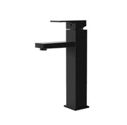 Cefito Bathroom Basin Mixer Tap Square Tall Faucet Vanity Laundry Black TAP-A-81H57T-BK