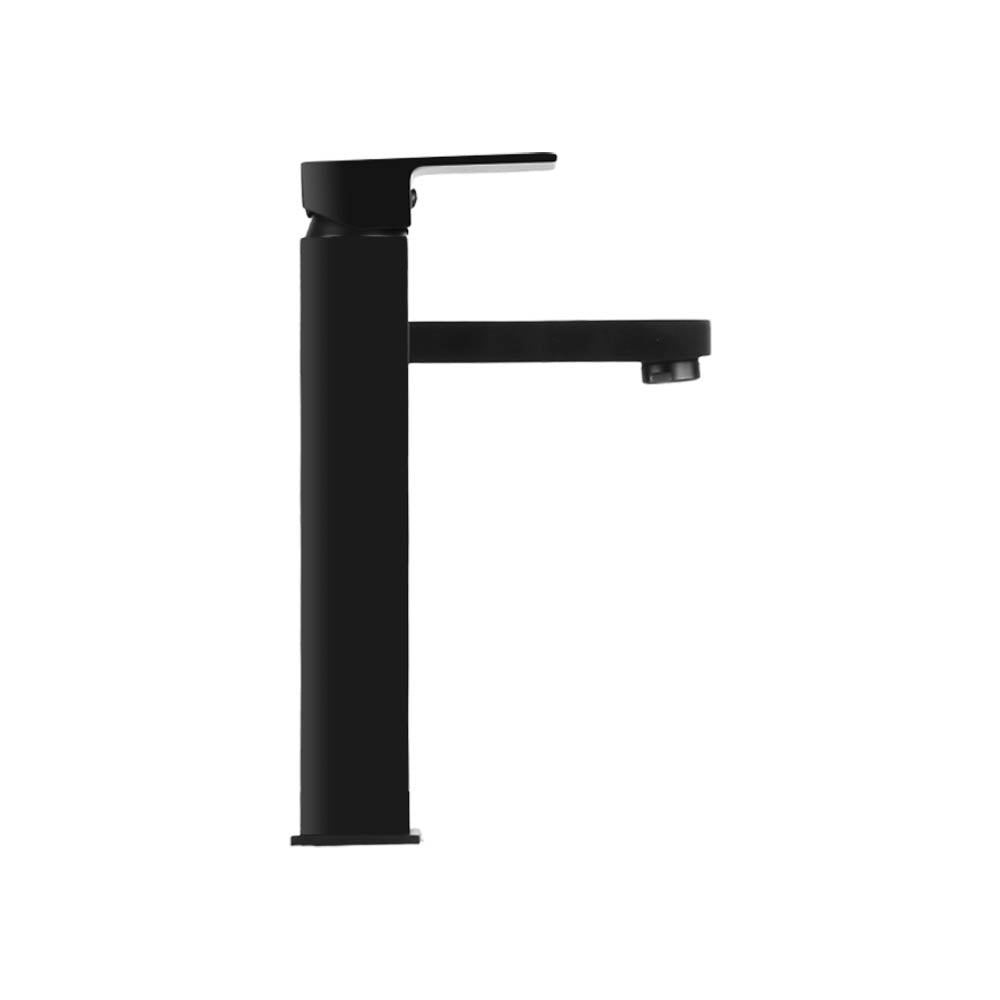 Cefito Bathroom Basin Mixer Tap Square Tall Faucet Vanity Laundry Black TAP-A-81H57T-BK
