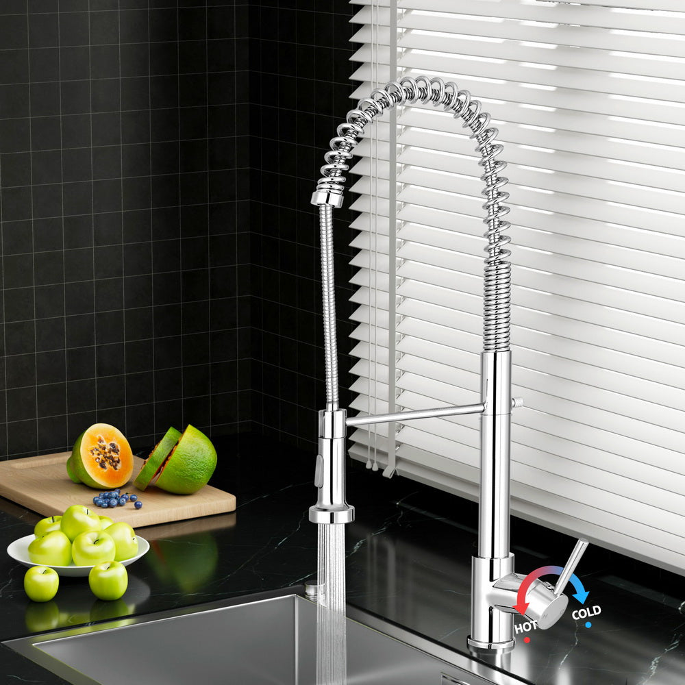 Cefito Kitchen Mixer Tap Pull Down 2 Modes Sink Faucet Basin Laundry Chrome TAP-A-82H07-SI