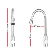 Cefito Kitchen Mixer Tap Pull Out 2 Mode Sink Faucet Basin Laundry Chrome TAP-A-82H11-SI