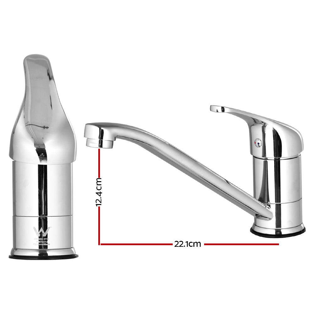 Cefito Kitchen Mixer Tap Mixer Long Spout Sink Faucet Basin Laundry Chrome TAP-A-82H41-SI