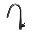 Cefito Kitchen Mixer Tap Pull Out Round 2 Mode Sink Basin Faucet Swivel WELS Black TAP-A-82H52-BK