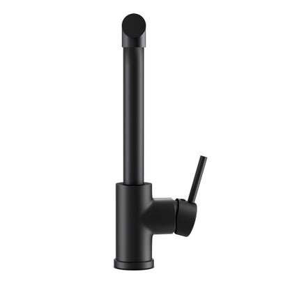 Cefito Kitchen Mixer Tap Pull Out Round 2 Mode Sink Basin Faucet Swivel WELS Black TAP-A-82H52-BK
