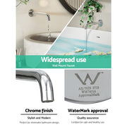 Cefito Bathroom Mixer Spout Wall Bath Tap Round Shower Bathtub Chrome TAP-A-SPOUT-SI