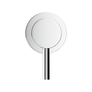 Cefito Basin Twin Tap Wall Round Brass Faucet Shower Bathtub Chrome TAP-A-TAPS-RO-SI