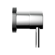 Cefito Basin Twin Tap Wall Round Brass Faucet Shower Bathtub Chrome TAP-A-TAPS-RO-SI