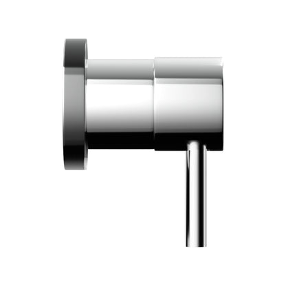 Cefito Basin Twin Tap Wall Round Brass Faucet Shower Bathtub Chrome TAP-A-TAPS-RO-SI