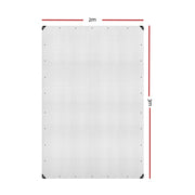 Instahut Tarp Tarpaulin 2x3m Canvas Camping Heavy Duty Sun Cover