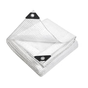 Instahut Tarp Tarpaulin 3x4m Canvas Heavy Duty Camping Cover Clear