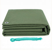 Instahut 3x4m Tarp Tarpaulin 600GSM Camping Canvas Heavy Duty Water Resistant TARP-GR-3X4