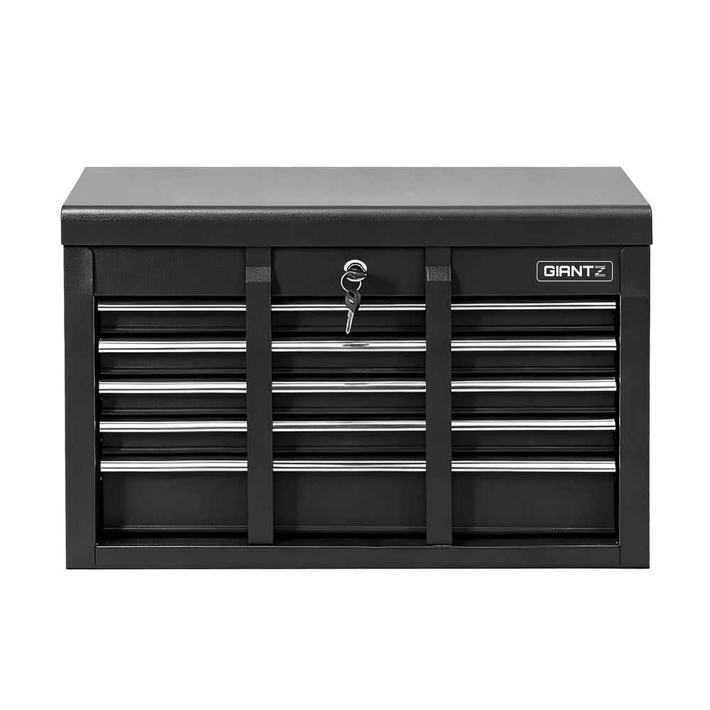 GIANTZ 5 Drawer Tool Chest Box Cabinet Lockable Garage Storage Organiser Black TB-5DR-CHEST-BK