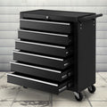 Giantz 6 Drawer Tool Box Cabinet Chest Trolley Cart Garage Toolbox Storage TB-6DR-ROLL-BK