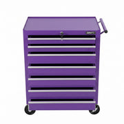 Giantz 7-Drawer Tool Chest Trolley Cabinet Toolbox Heavy Duty Garage Storage Organiser Purple TB-7DR-RL-PUR