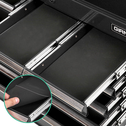 Giantz 9 Drawer Tool Box Cabinet Chest Toolbox Storage Garage Organiser Black TB-9DR-CHEST-BK