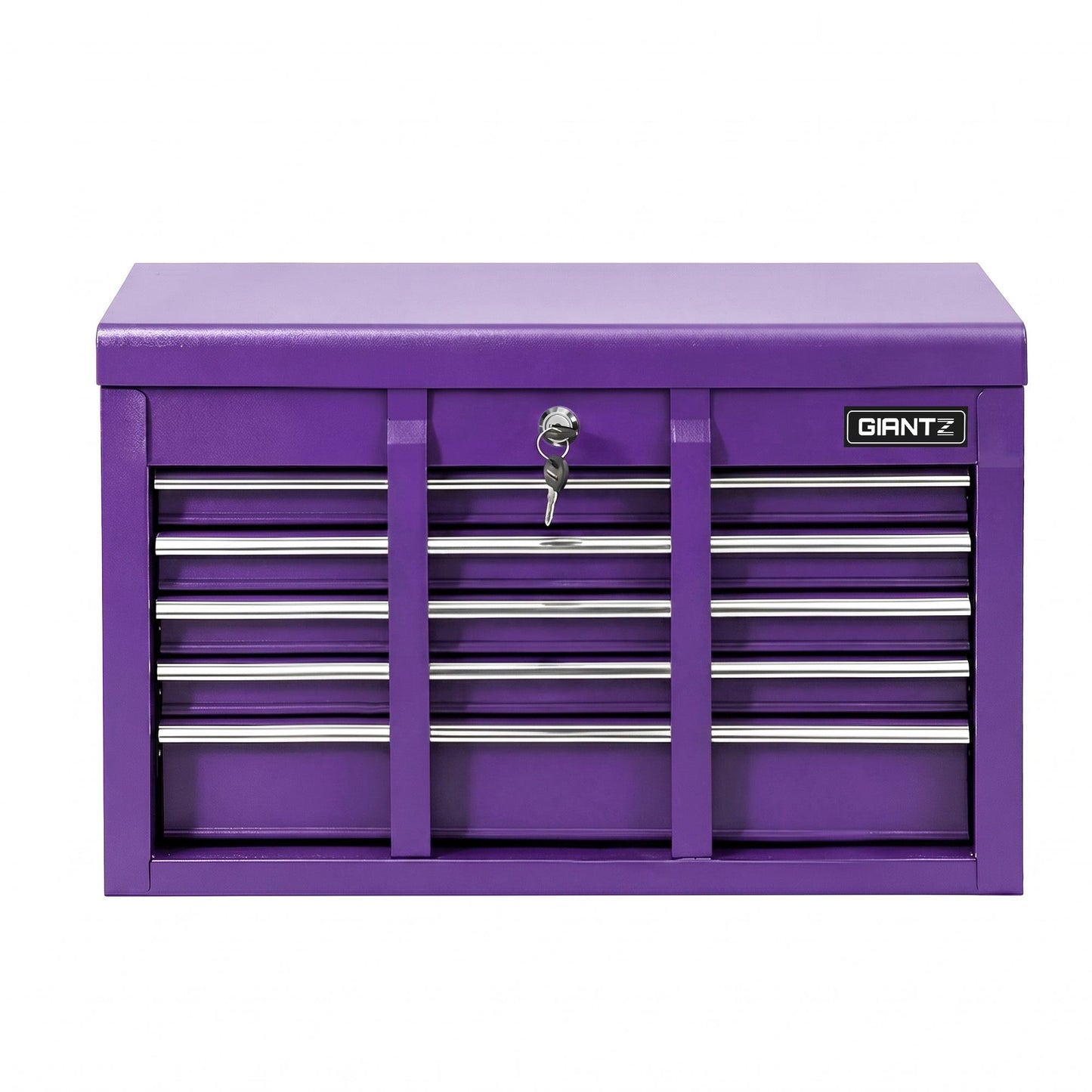 Giantz 9-Drawer Tool Cabinet Chest Toolbox Heavy Duty Garage Storage Organiser Purple TB-9DR-CHEST-PUR