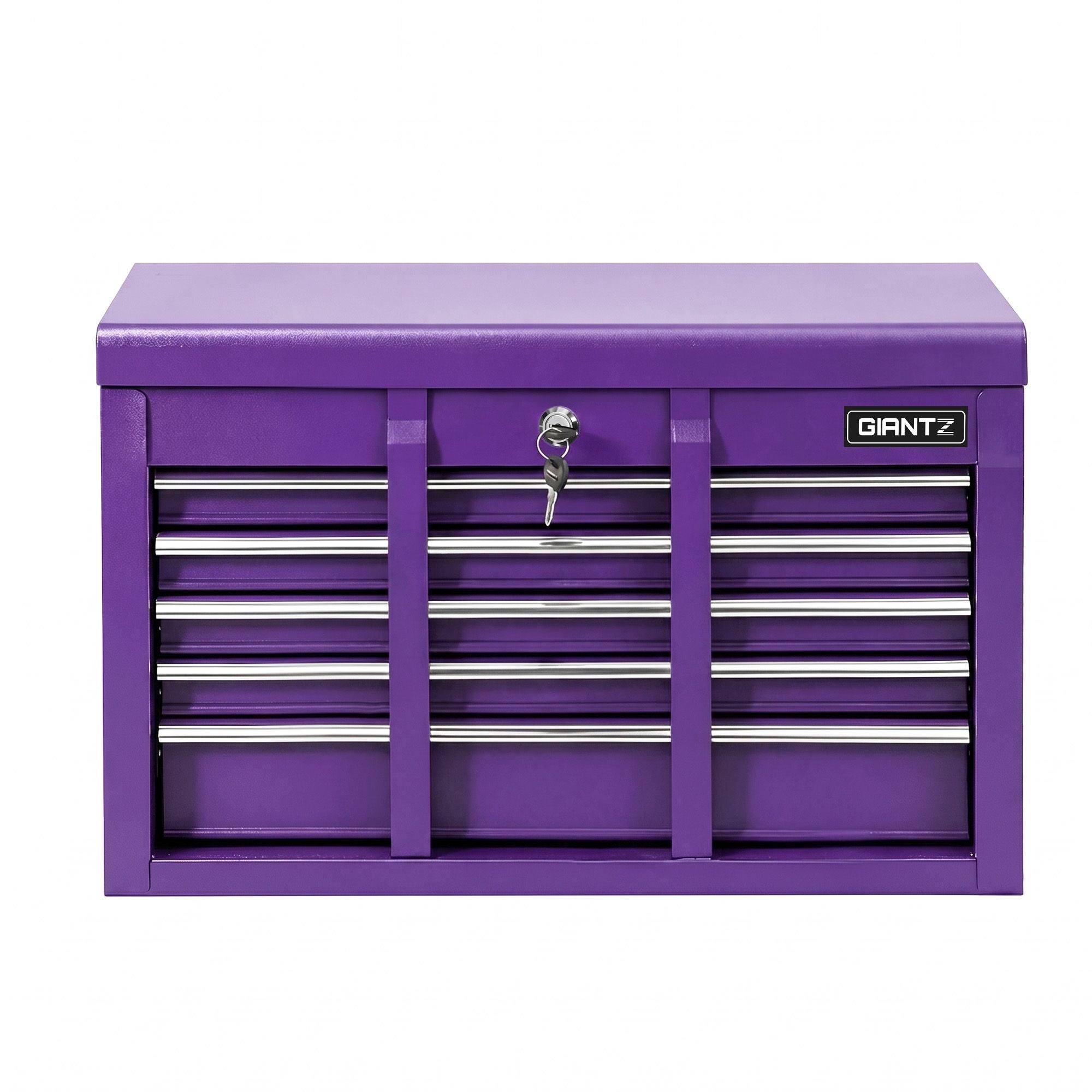 Giantz 9-Drawer Tool Cabinet Chest Toolbox Heavy Duty Garage Storage Organiser Purple TB-9DR-CHEST-PUR