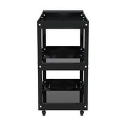 Giantz 3-Tier Tool Cart Trolley Workshop Garage Storage Organizer Black