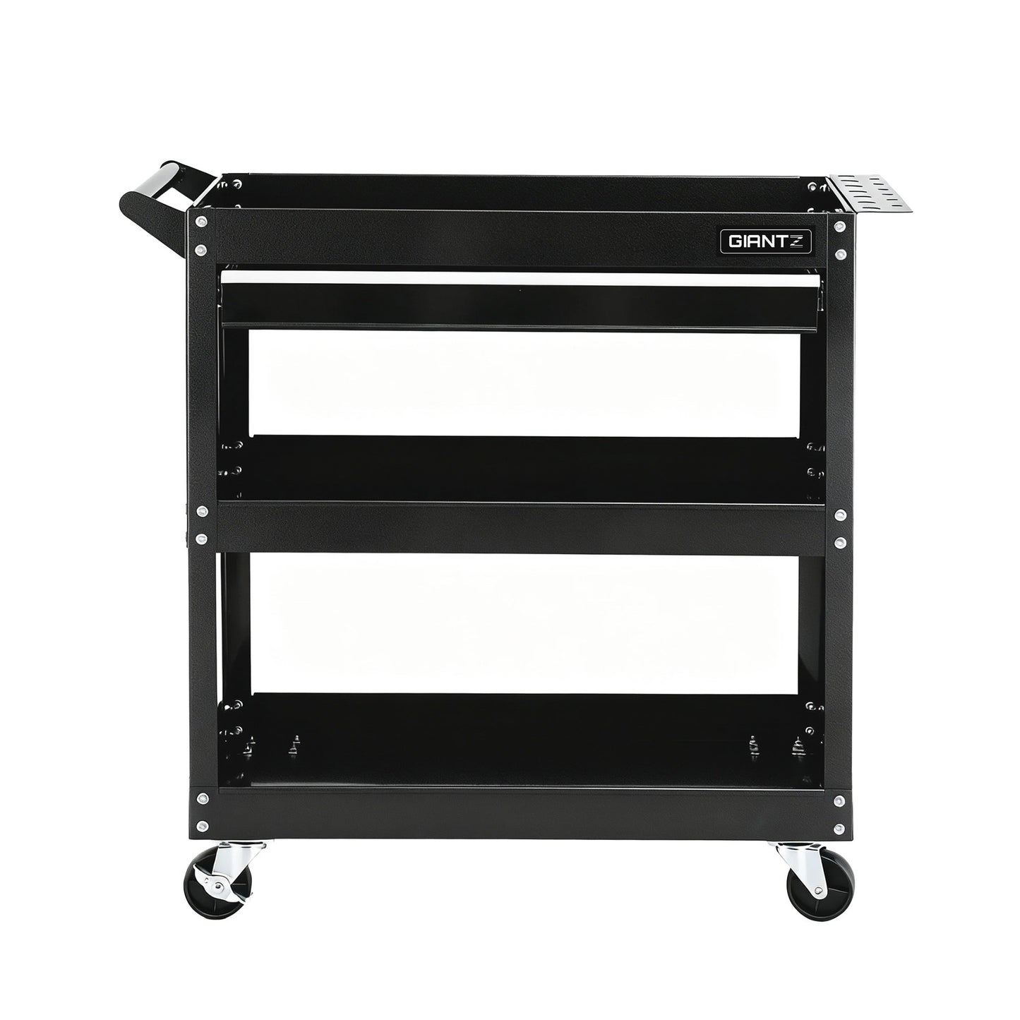 Giantz Tool Trolley Cart Rolling Cabinet with Drawer Workshop Garage Storage TB-CART-DW-BK