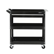 Giantz Tool Trolley Cart Rolling Cabinet with Drawer Workshop Garage Storage TB-CART-DW-BK