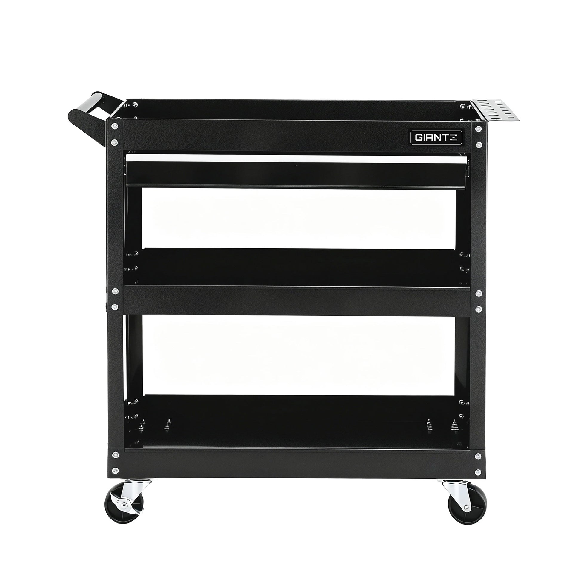 Giantz Tool Trolley Cart Rolling Cabinet with Drawer Workshop Garage Storage TB-CART-DW-BK