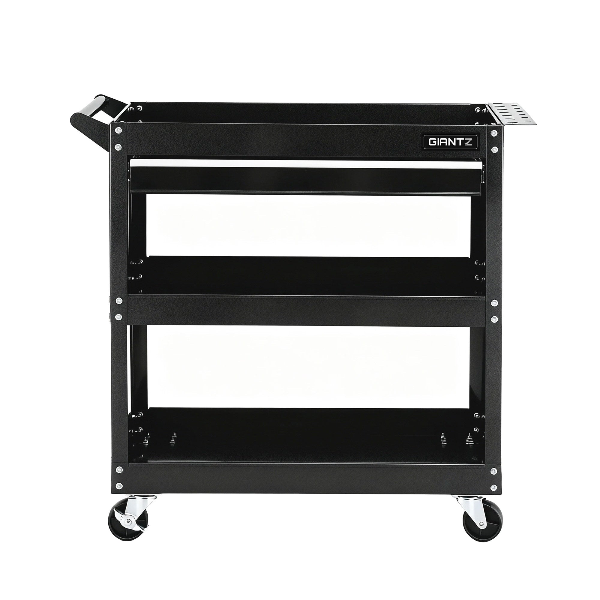 Giantz Tool Trolley Cart Rolling Cabinet with Drawer Workshop Garage Storage TB-CART-DW-BK