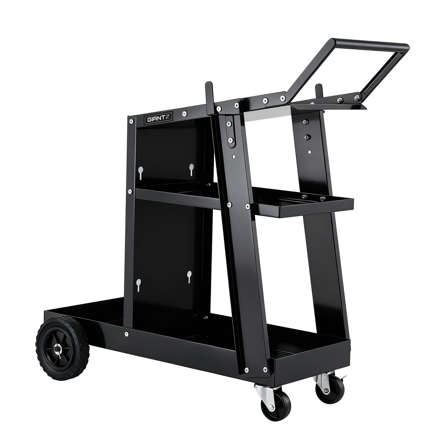 Giantz Welding Trolley Cart Welder MIG TIG ARC MMA Welder Plasma Cutter Storage TB-WT-NDWR-BK